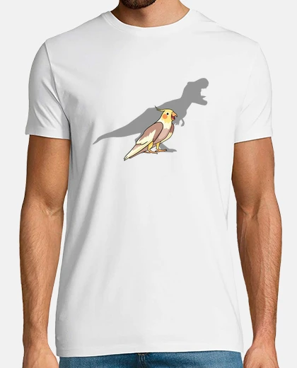 T-shirt pappagallo urlante divertente cockatiel