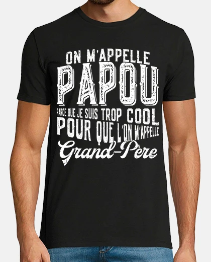 T-shirt Papua il giorno del nonno nonno