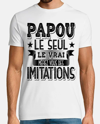 T-shirt Papua il giorno del nonno nonno