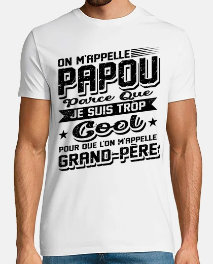 T-shirt Papua il giorno del nonno nonno