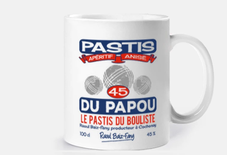 Cup Papuan pastis