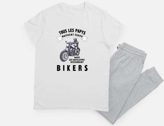 Pyjama papy biker