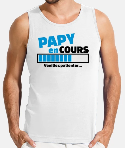 Tee-shirt papy en cours