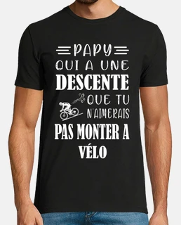 Papy cycliste humoristique vélo