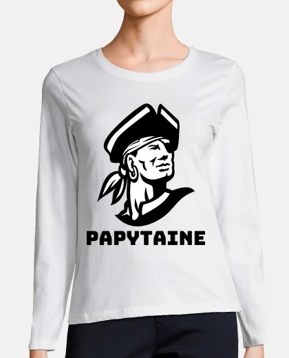 Tee-shirt Papytaine Capitaine De Navire Marin