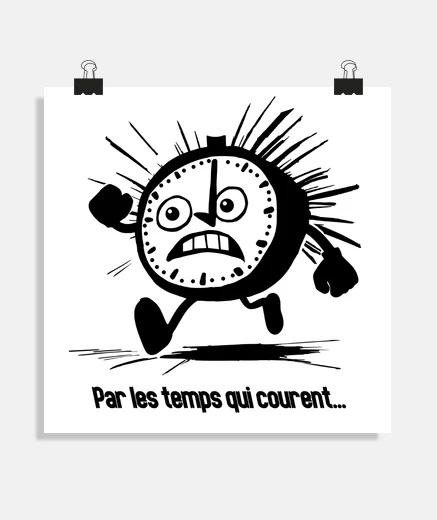 Poster PAR LES TEMPS QUI COURENT