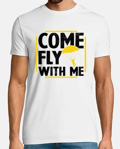 Camiseta Paracaidismo Paracaídas - Salto Base Paracaidista