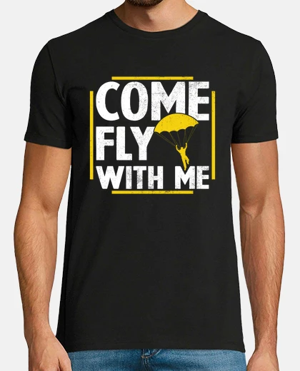 Camiseta Paracaidismo Paracaídas - Salto Base Paracaidista
