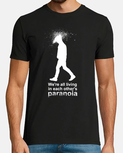 Camiseta paranoia-hoodie-hacker