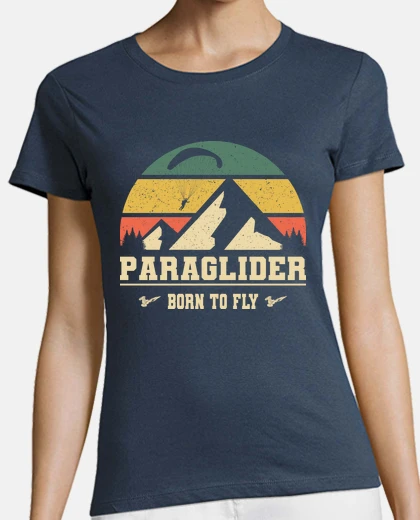 Tee-shirt parapente né pour voler en parapente pa