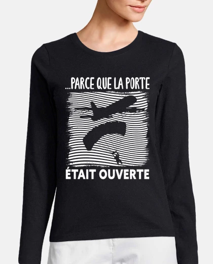 Tee-shirt Parapentiste Parachutage Parachutisme