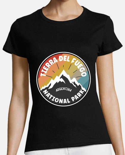 T-shirt parco nazionale tierra del fuoco argent