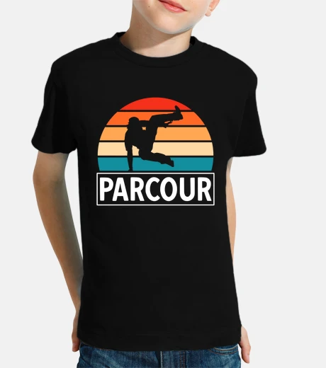 Vêtements parcour free runner ninja cascadeur