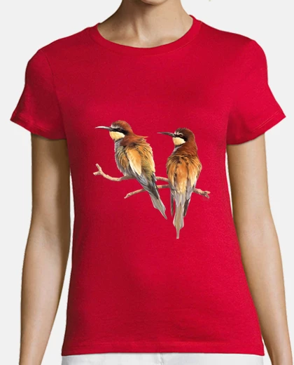 Playera Pareja de abejarucos