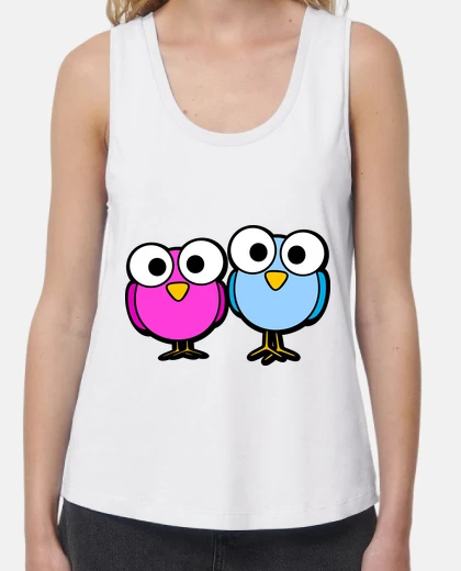 Camiseta Pareja de Buhos