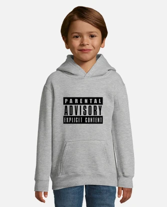 Sudadera para ninos con capucha parental laTostadora Mexico