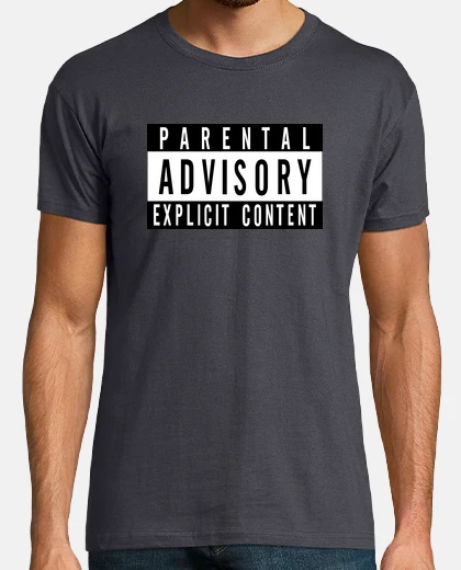 Camiseta Parental advisory explicit content