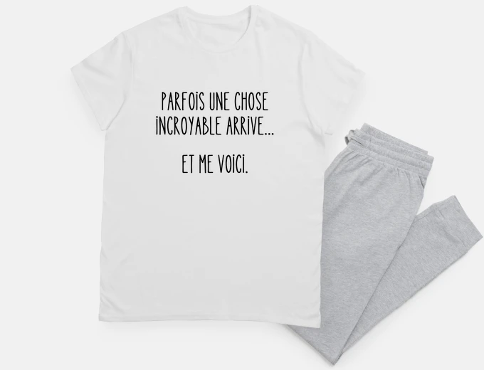 Pyjama parfois une chose incroyable arrive