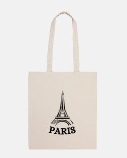 Borsa a tracolla in tela da donna parigi torre Eiffel borse per la spesa  studenti libri borse borse in stoffa femminile Shopper Tote in cotone  spesso - AliExpress