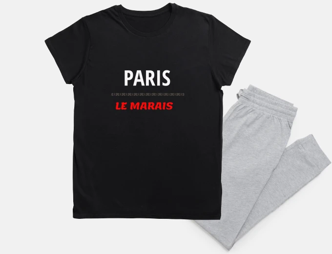 Pyjama Paris le marais quartier  gay