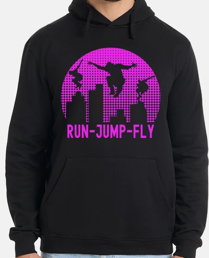 Sudadera parkour correr saltar volar correr libr