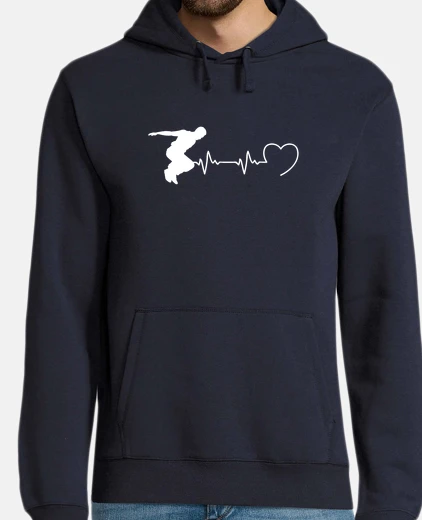 Sudadera parkour man beat humor