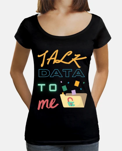 T-shirt parlami di dati