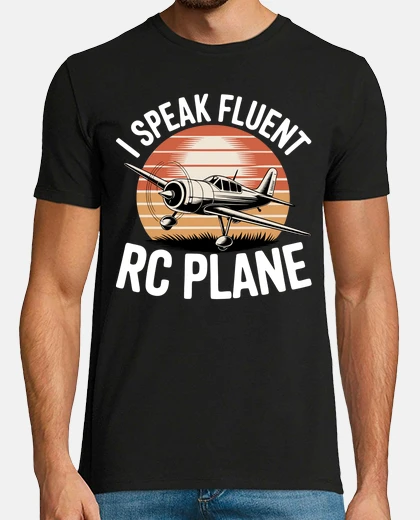 T-shirt parlo fluentemente aerei rc
