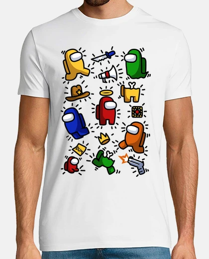Tee-shirt parmi les ha ring