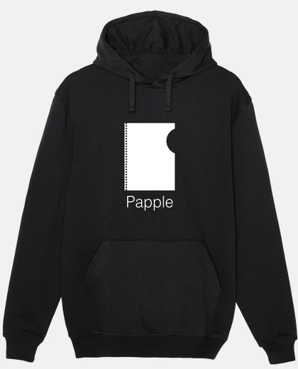 Sudadera Parodia Apple Blanco