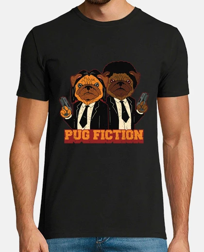 Tee-shirt parodie de fiction carlin vintage