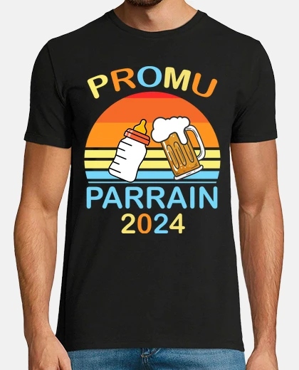 Tee-shirt Parrain 2024 Tendre De Filleul Tonton