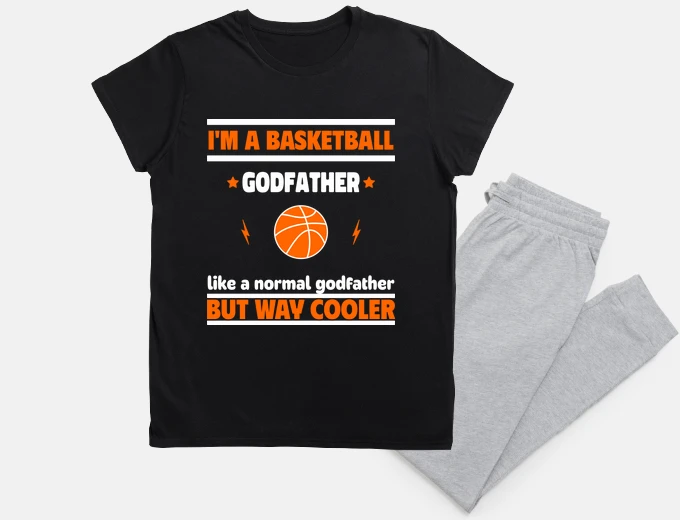 Pyjama Parrain basketteur,basketball