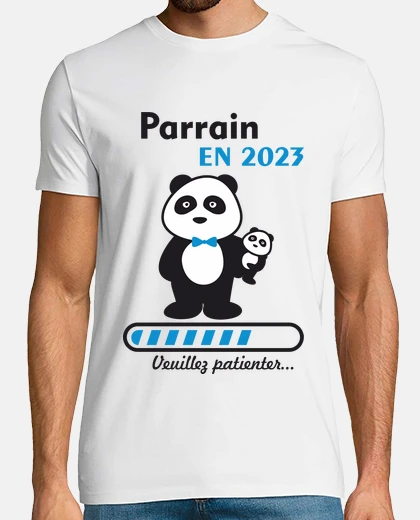 Tee-shirt Parrain en 2023,bientôt parrain