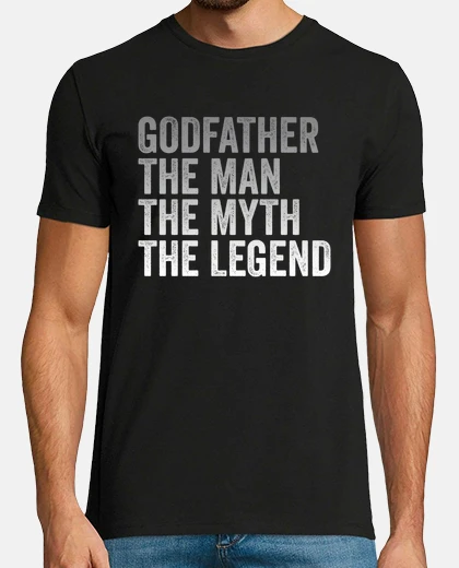 Tee-shirt parrain l39homme le mythe la légende