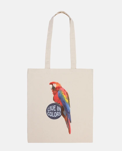 Bag parrot - live colorful