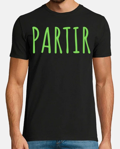 Tee-shirt PARTIR