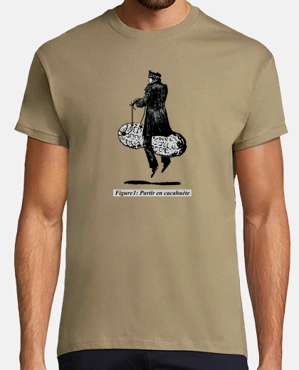 Tee-shirt partir en cacahuète