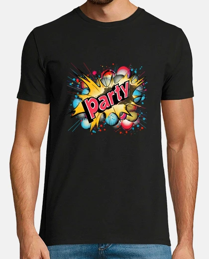 Tee-shirt party bande dessinee