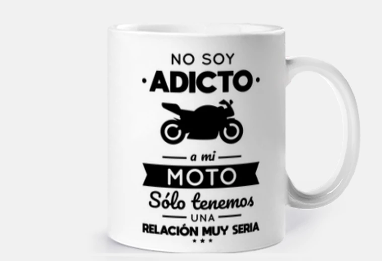 Mug pas accro à ma moto - relation sérieuse