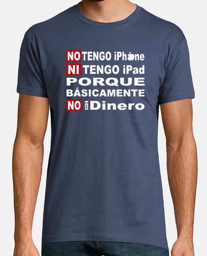Tee-shirt pas d'argent (fond noir)
