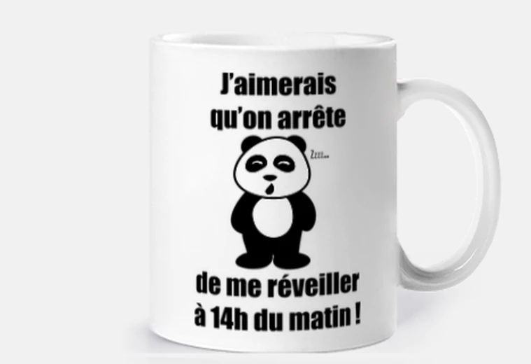 Mug Pas du matin - Panda