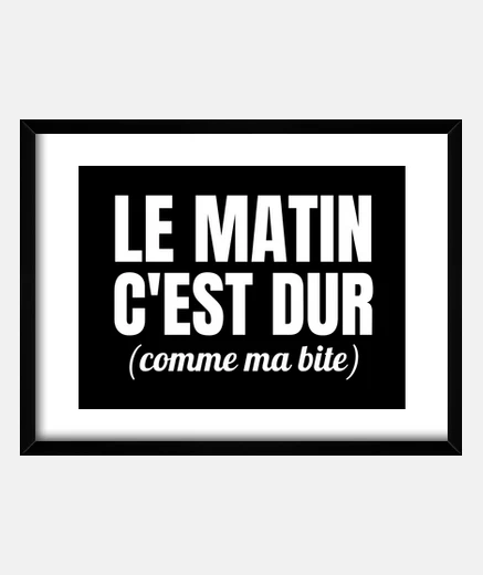 Cadre PAS DU MATIN