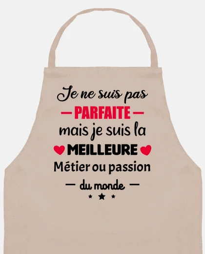 Pas parfaite,idée cadeau personnalisé