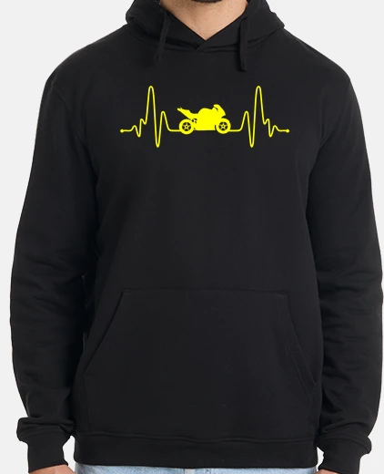 Sudadera Pasión por las Motos Latido