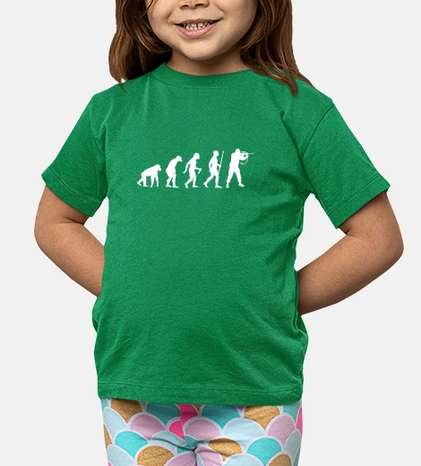 Ropa paso de la evolución del cazador