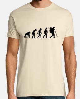 paso de la evolución de la montaña