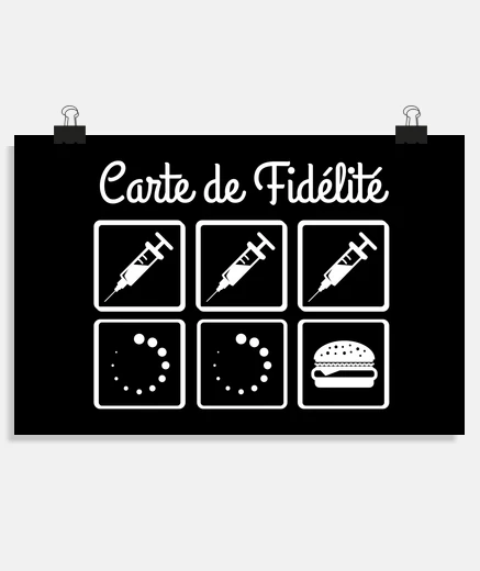 Poster PASSE SANITAIRE