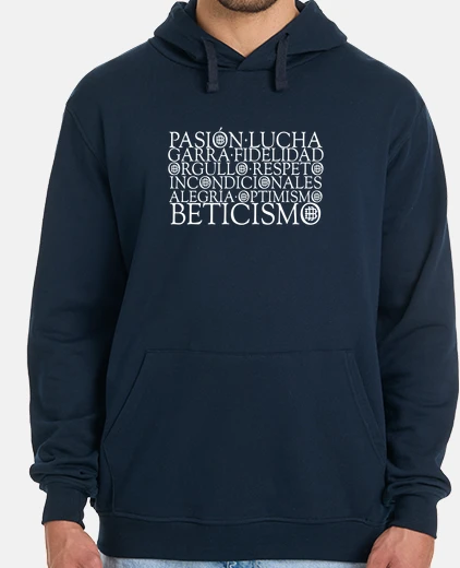 Hoodie passion beticismo - white