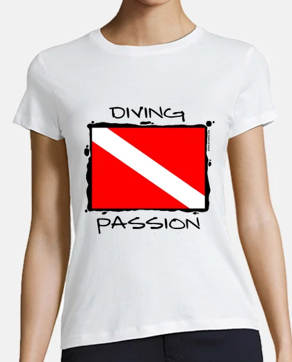 Tee-shirt passion de plongée